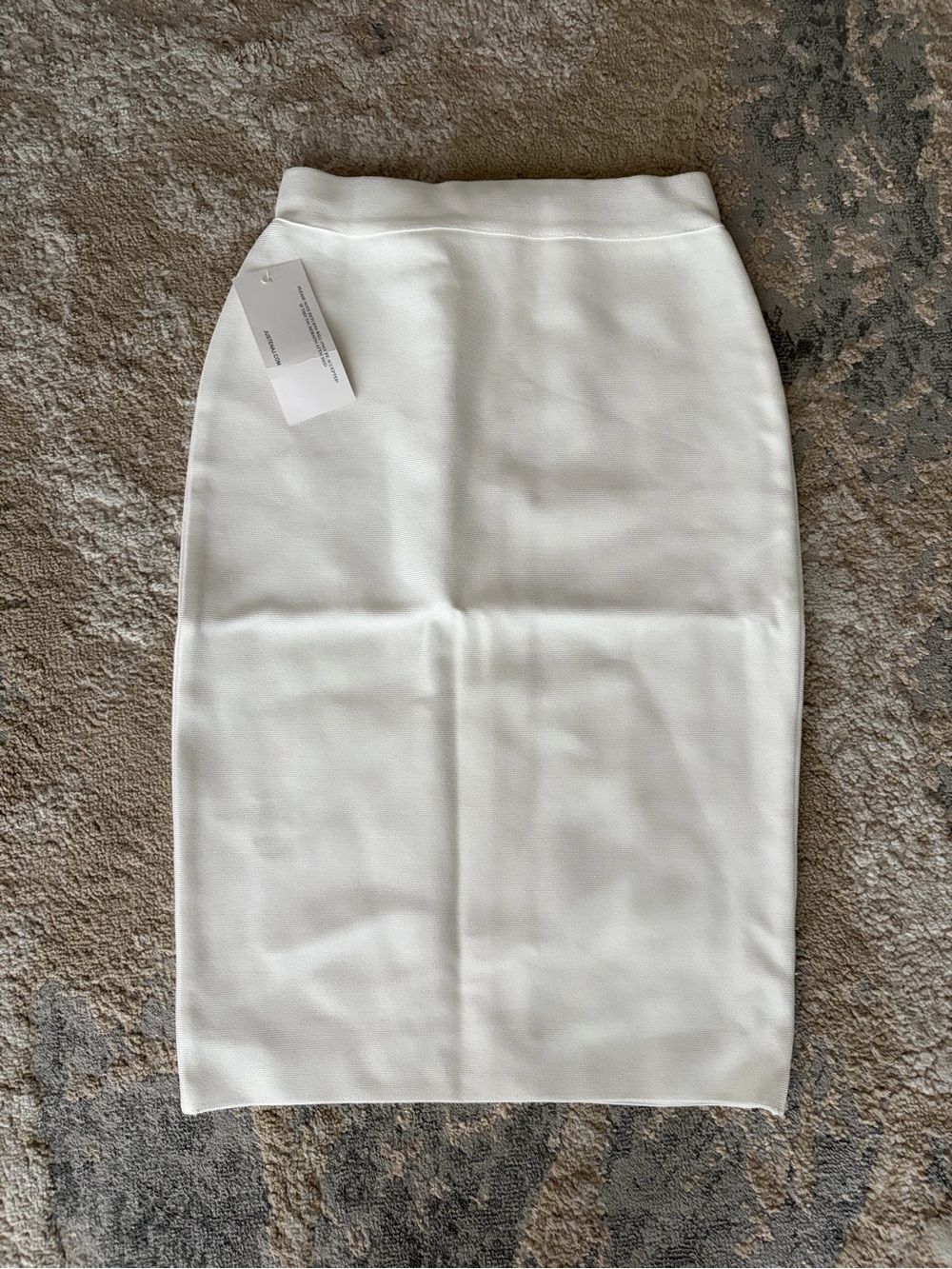 Women's White Pencil Skirt Bodycon Bandage Bridal